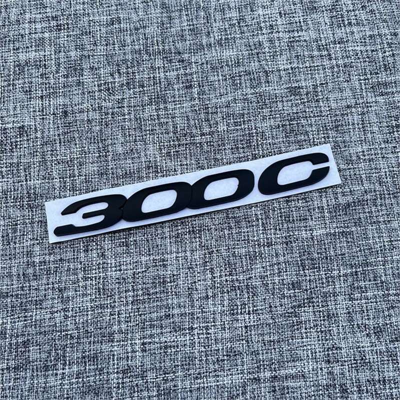 1Pc 3D Metal 300C Rear Trunk Emblem Badge