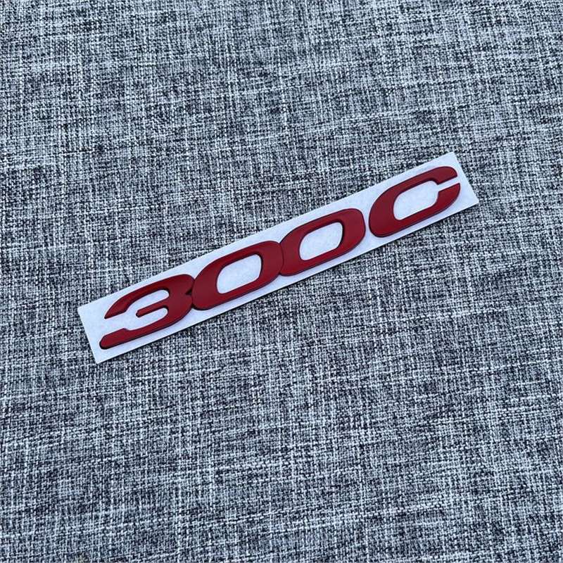 1Pc 3D Metal 300C Rear Trunk Emblem Badge