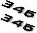 2Pcs 345 Emblems