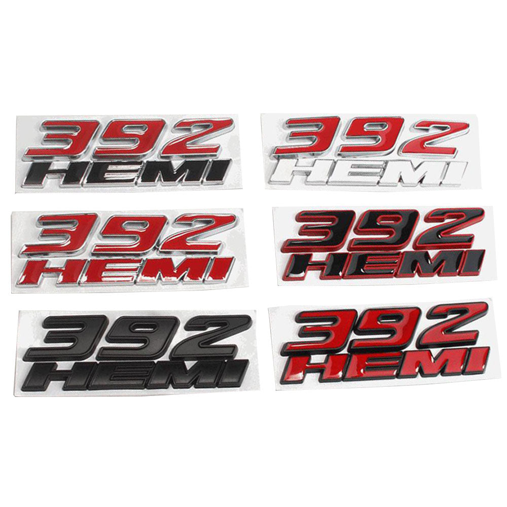 2Pcs 392 HEMI Fender Side Emblems