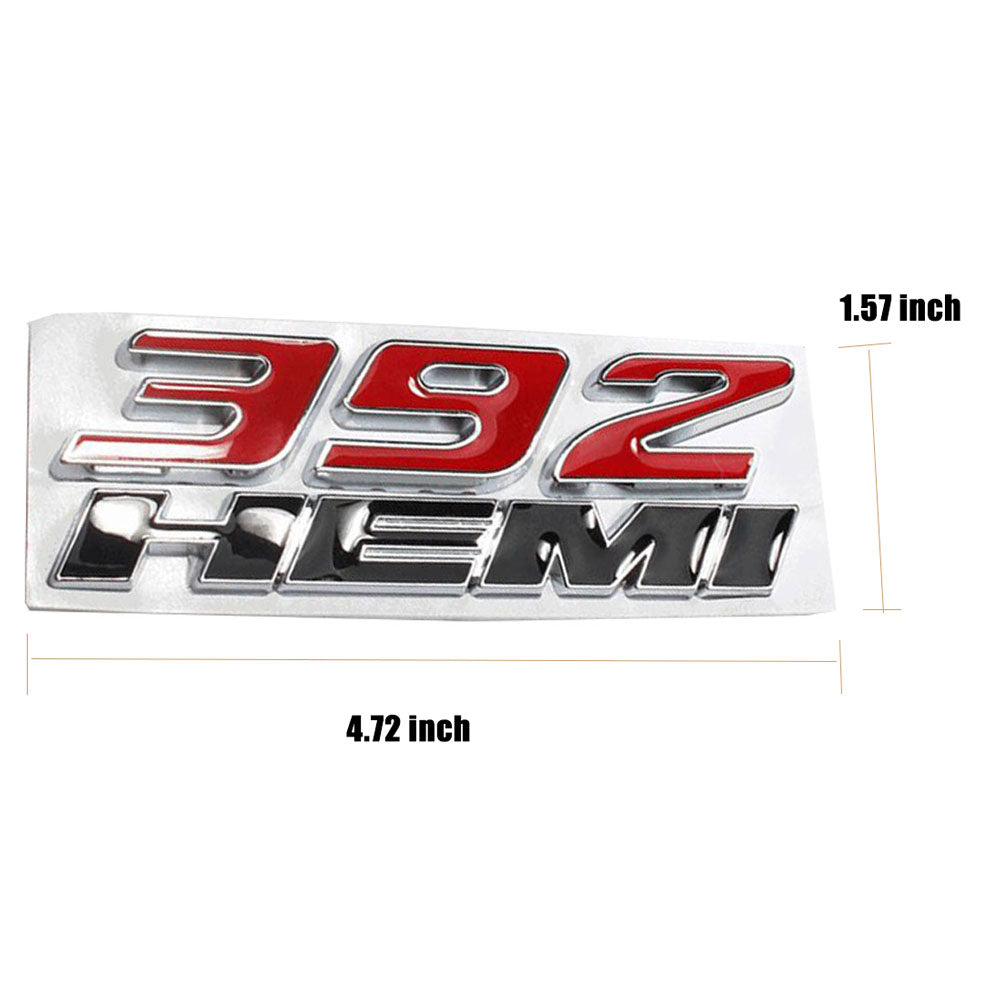 2Pcs 392 HEMI Fender Side Emblems