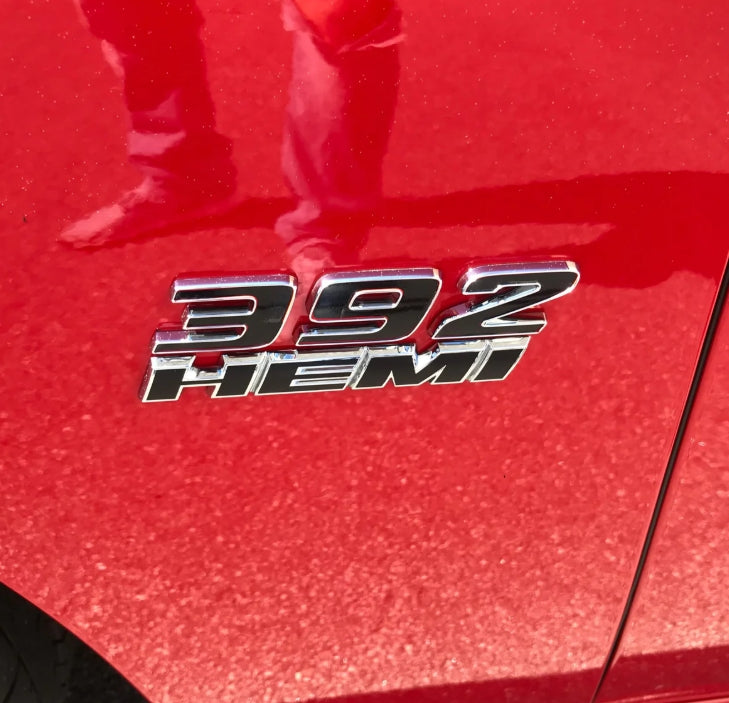 2Pcs 392 HEMI Fender Side Emblems