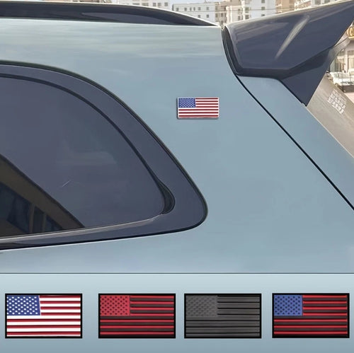 3D American Stars and Stripes Badge | 2Pcs