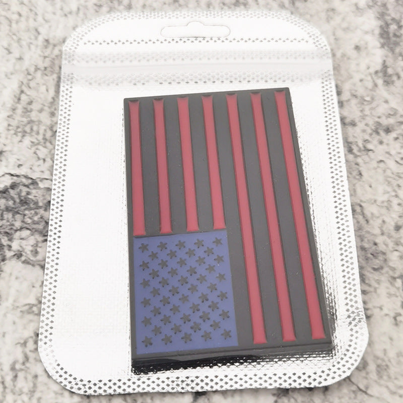 3D American Stars and Stripes Badge | 2Pcs