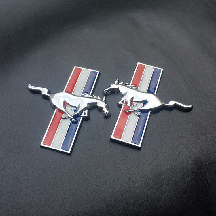3D Metal 5.0L / GT Performance Emblem Badges