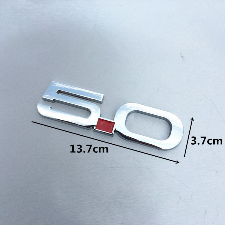 3D Metal 5.0L / GT Performance Emblem Badges