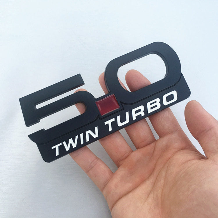 3D Metal 5.0L / GT Performance Emblem Badges