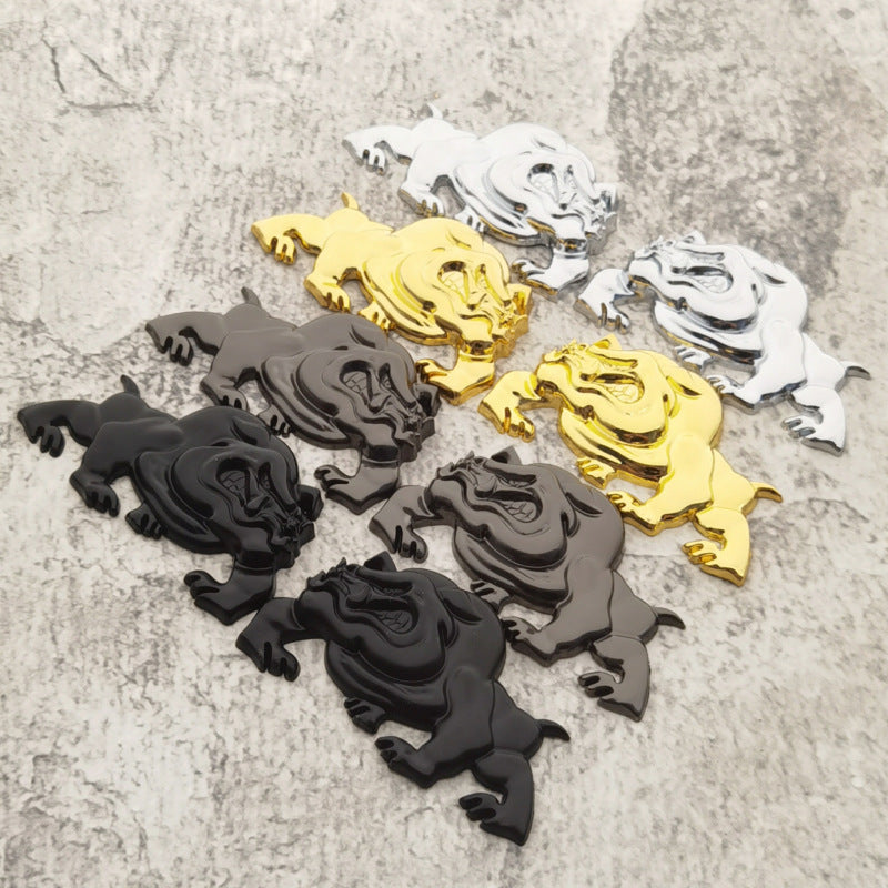 3D Evil Dog Car Decal Set  | 2Pcs