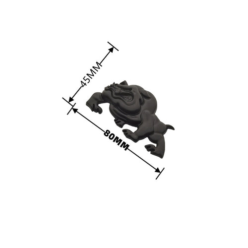 3D Evil Dog Car Decal Set  | 2Pcs