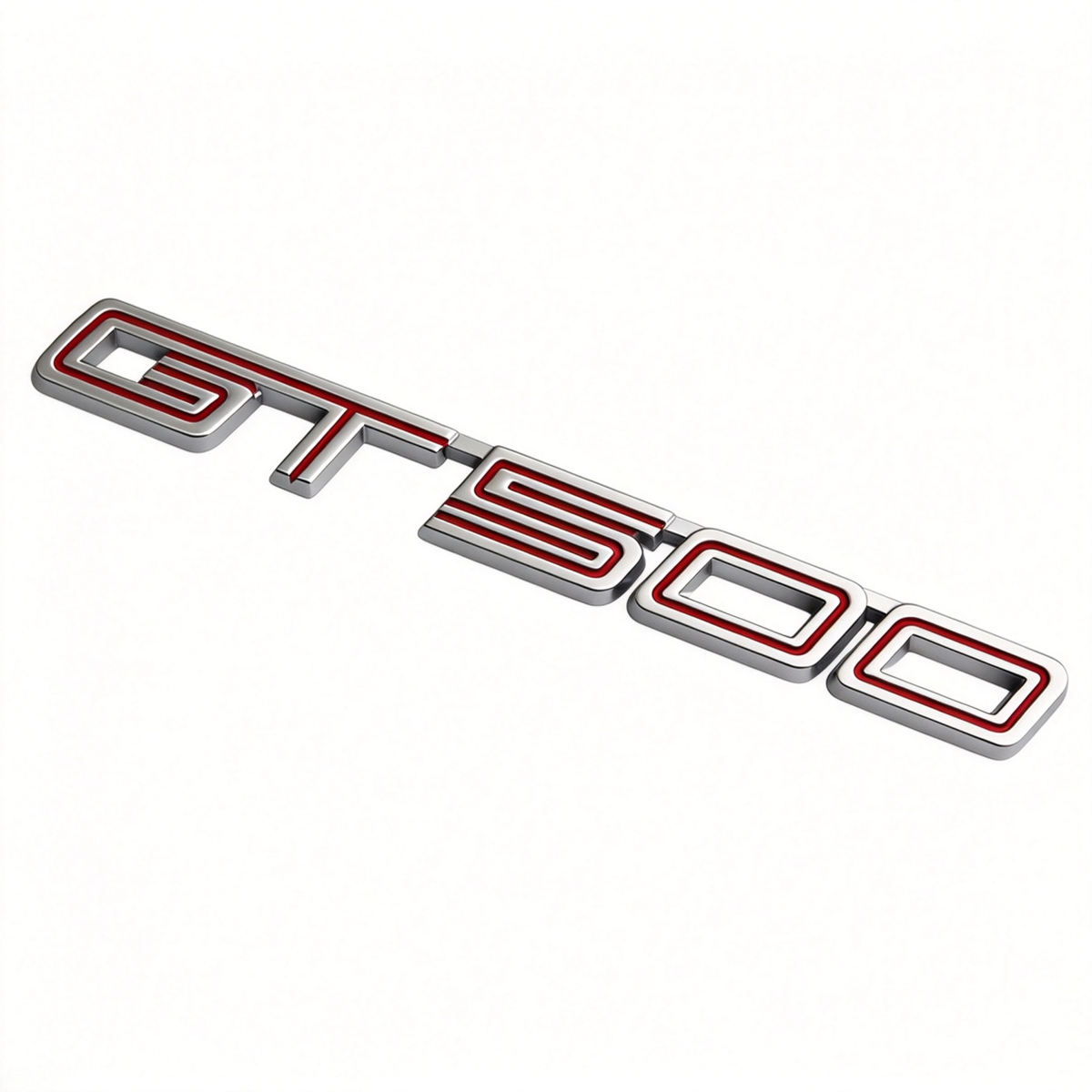 1Pc 3D Metal GT500 Side Fender Rear Trunk Emblem