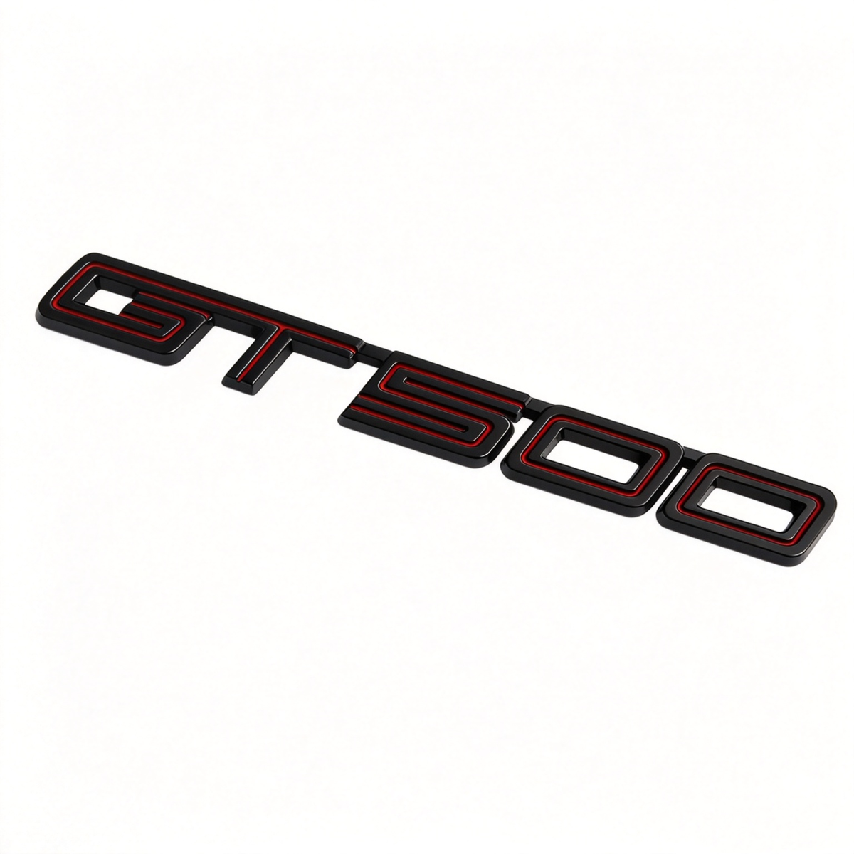 1Pc 3D Metal GT500 Side Fender Rear Trunk Emblem