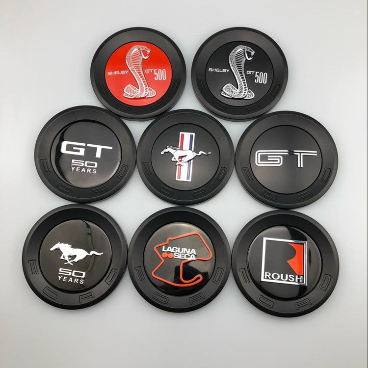 1Pc 3D ABS Rear Trunk Emblem Badge for Ford Mustang