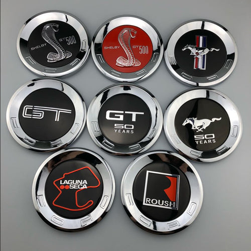 1Pc 3D ABS Rear Trunk Emblem Badge for Ford Mustang