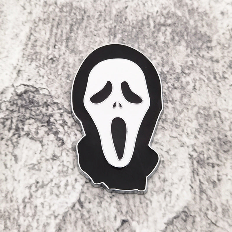 Ghostface 3D Metal Badge