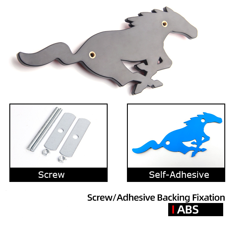 1Pc 3D ABS Grille &amp; Body Emblem Badge