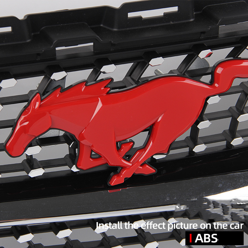 1Pc 3D ABS Grille &amp; Body Emblem Badge