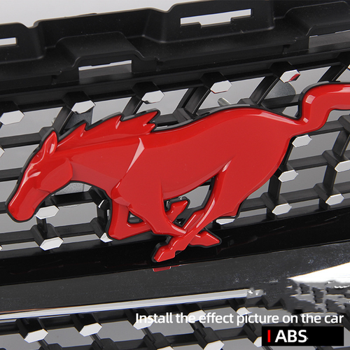 1Pc 3D ABS Grille &amp; Body Emblem Badge