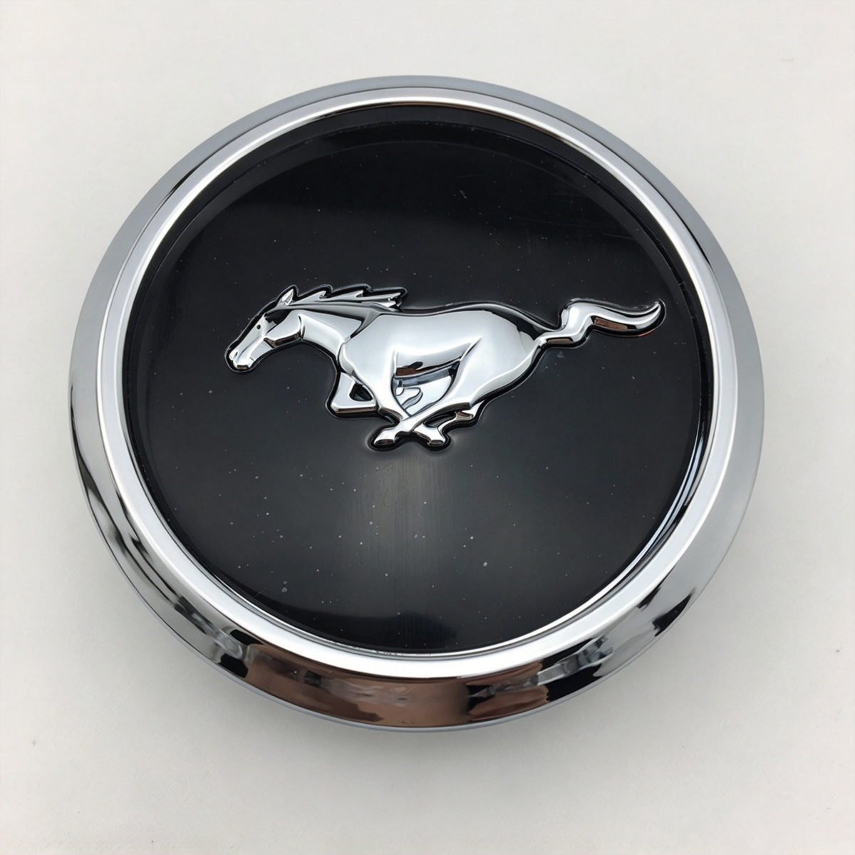 4Pcs Premium Electroplated Mustang Wheel Center Caps