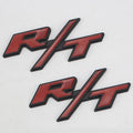 2Pcs 3D Metal R/T Emblem Badge Set