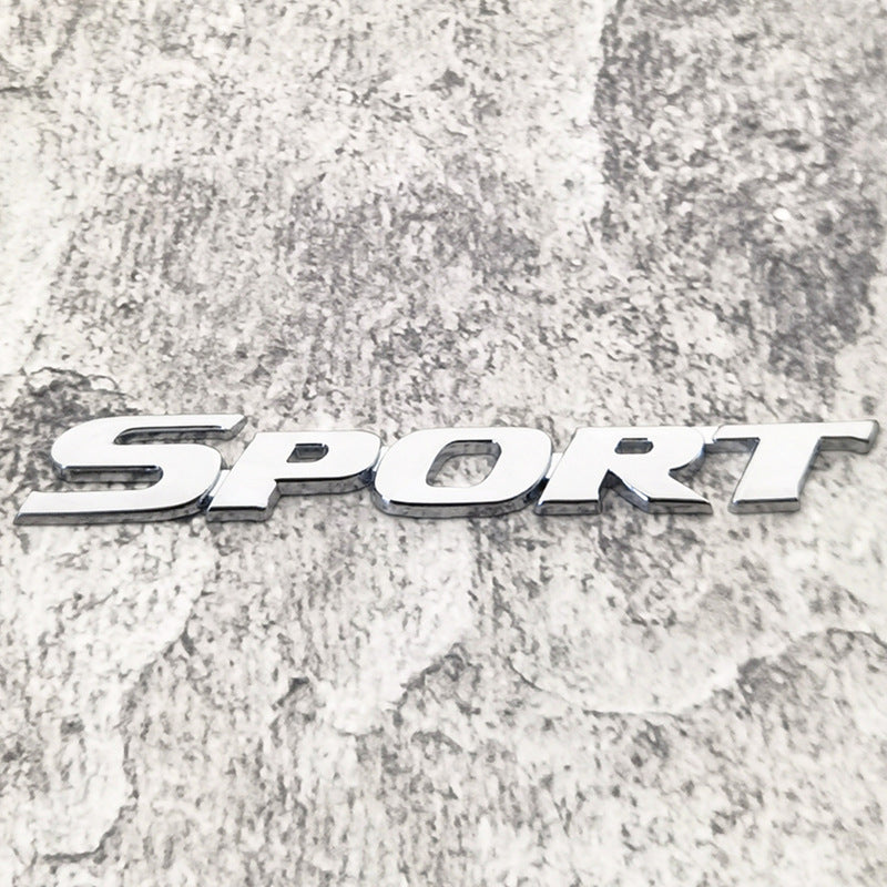 Sport Edition Nameplate Emblem