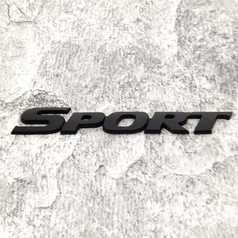Sport Edition Nameplate Emblem