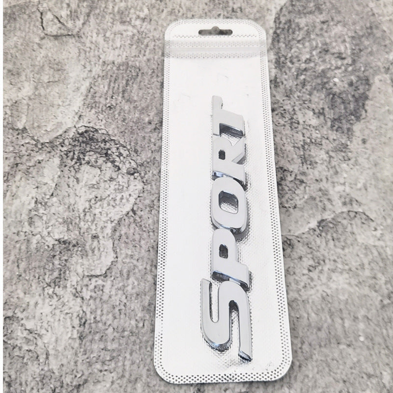 Sport Edition Nameplate Emblem