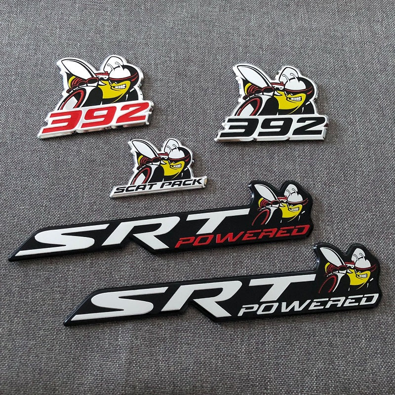 1Pc Dodge SRT / 392 / Scat Pack Bee Emblem Badges