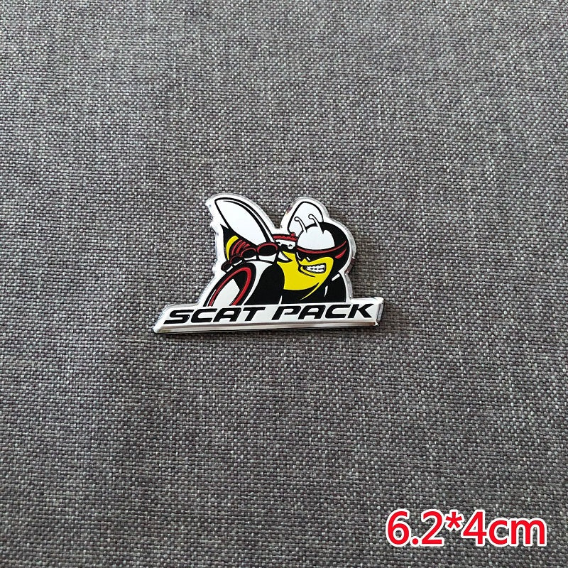 1Pc Dodge SRT / 392 / Scat Pack Bee Emblem Badges
