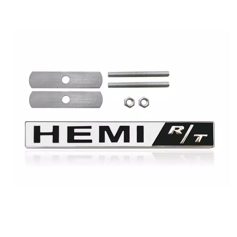 3D Metal HEMI R/T Emblem Badge