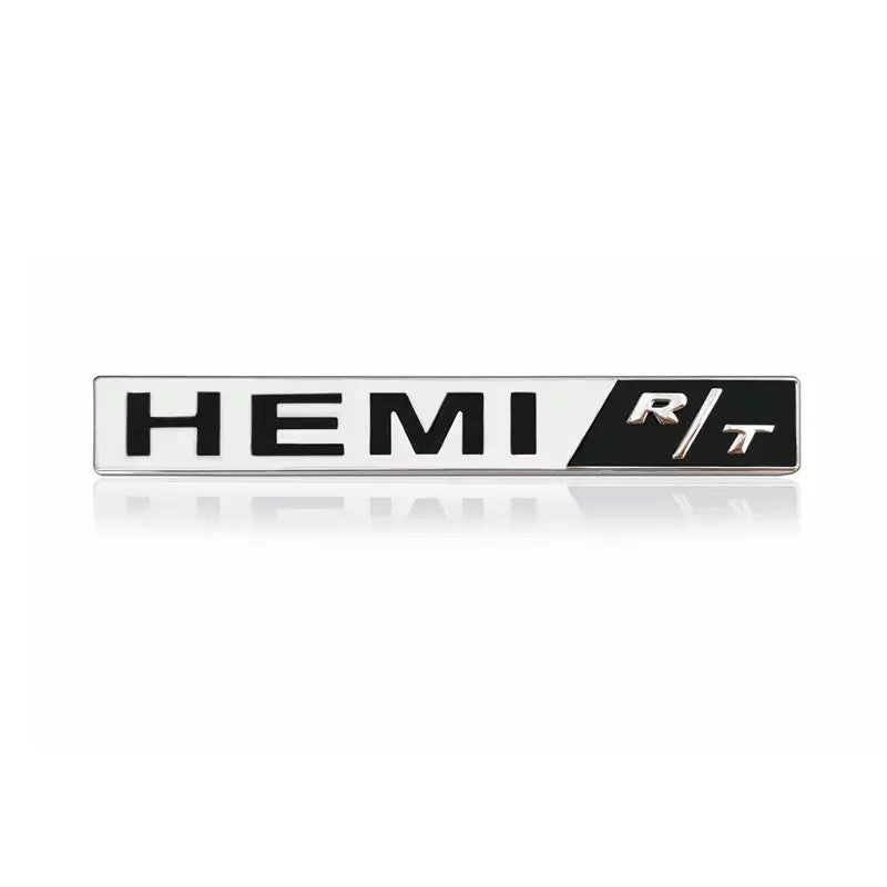 3D Metal HEMI R/T Emblem Badge