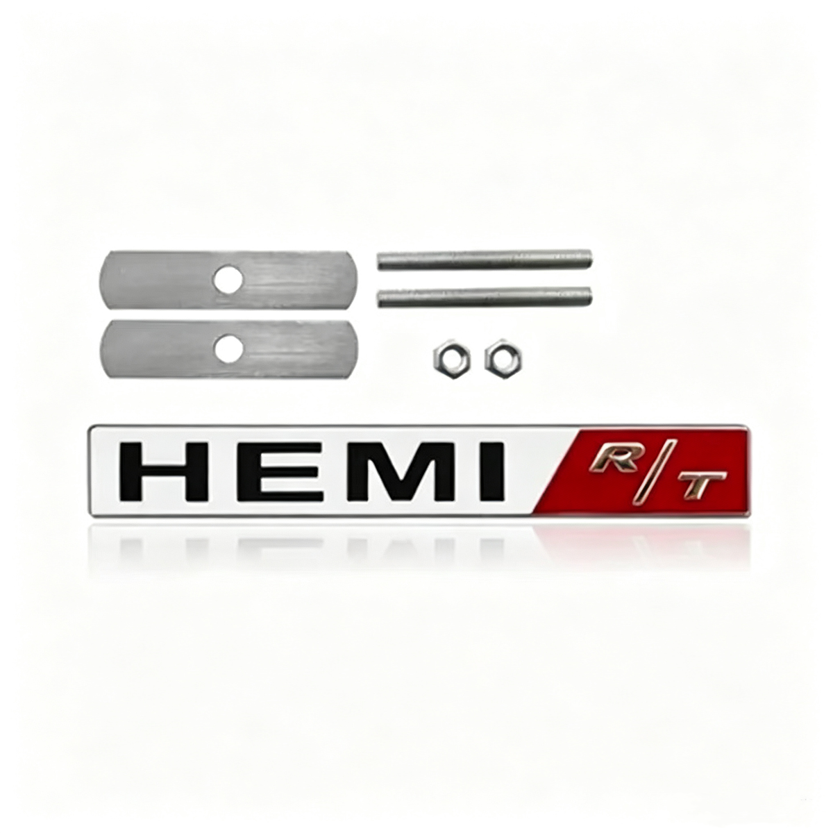 3D Metal HEMI R/T Emblem Badge