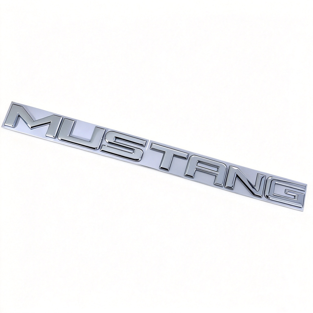 1Pc 3D Metal GT350 Cobra MUSTANG Rear Trunk Emblem