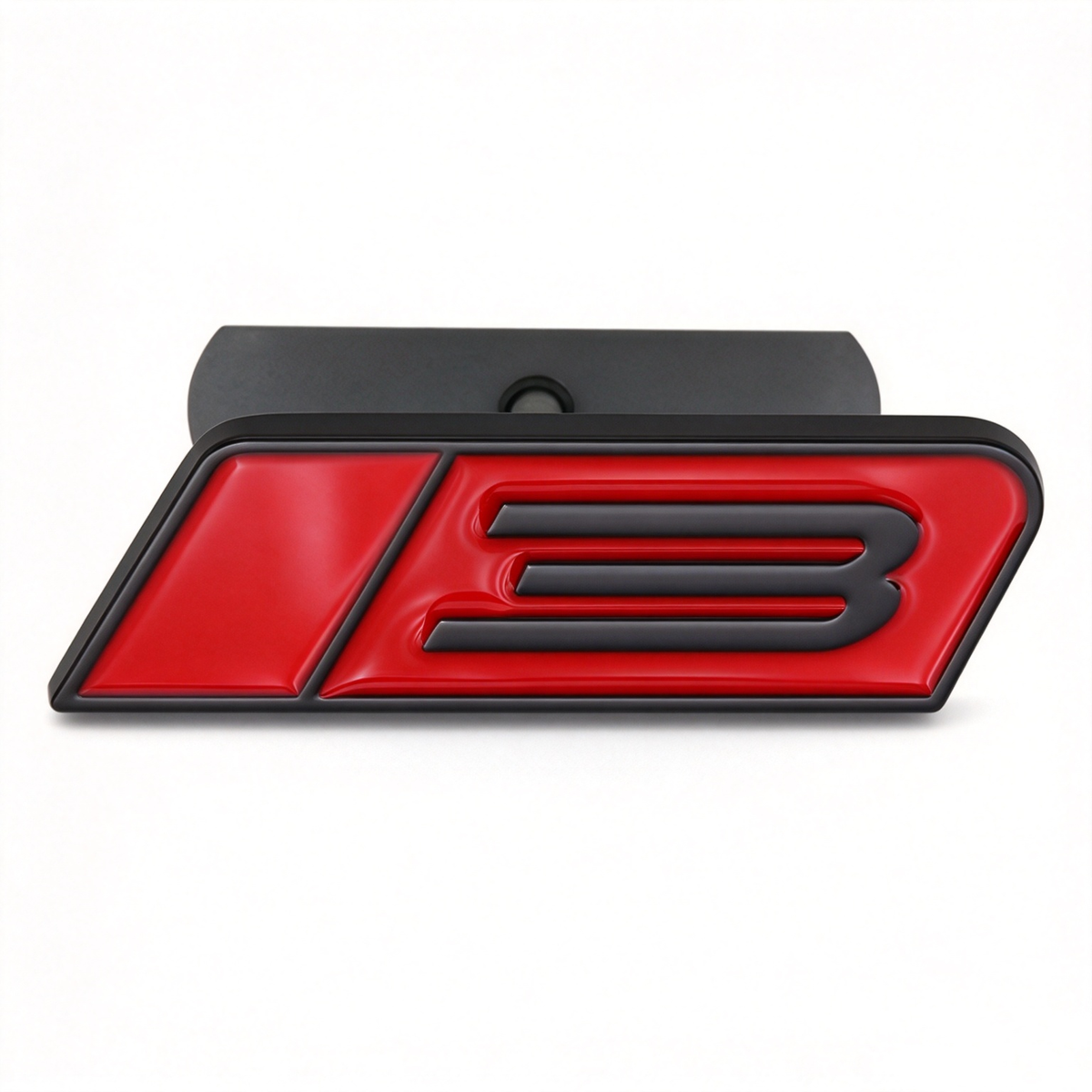 1Pc 3D Metal "3" Front Grille Emblem Badge